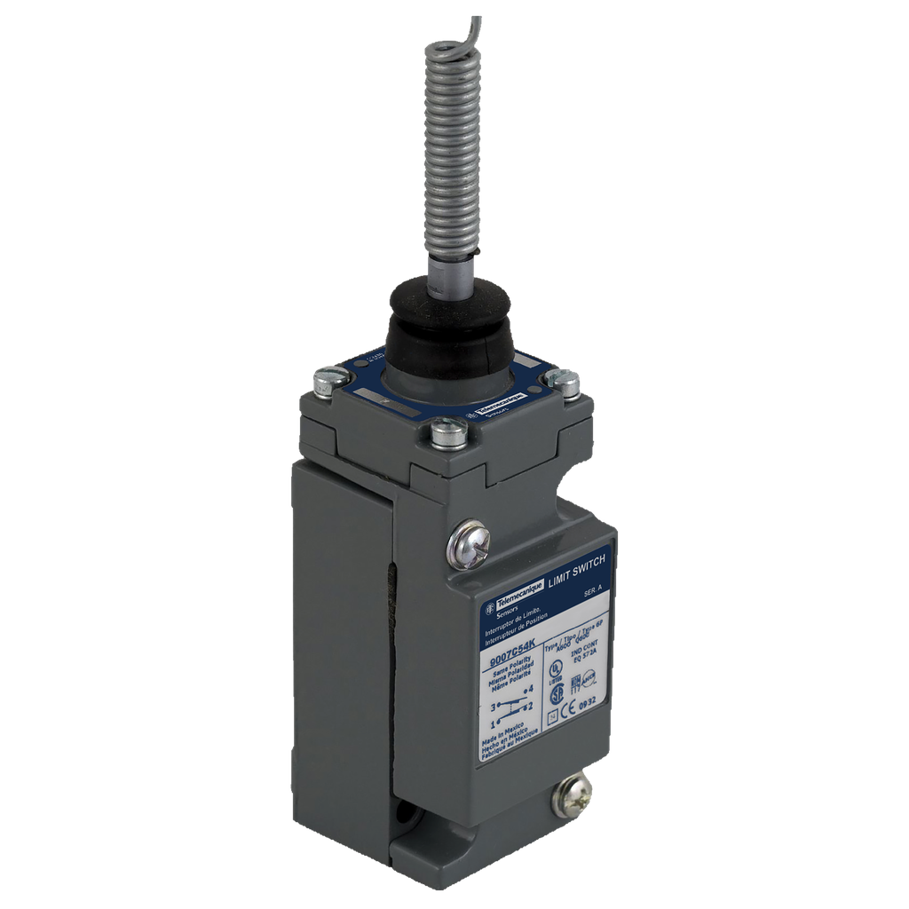 Product image for TES 9007C54K Limit switch, 9007, 600 V 10amp c +options