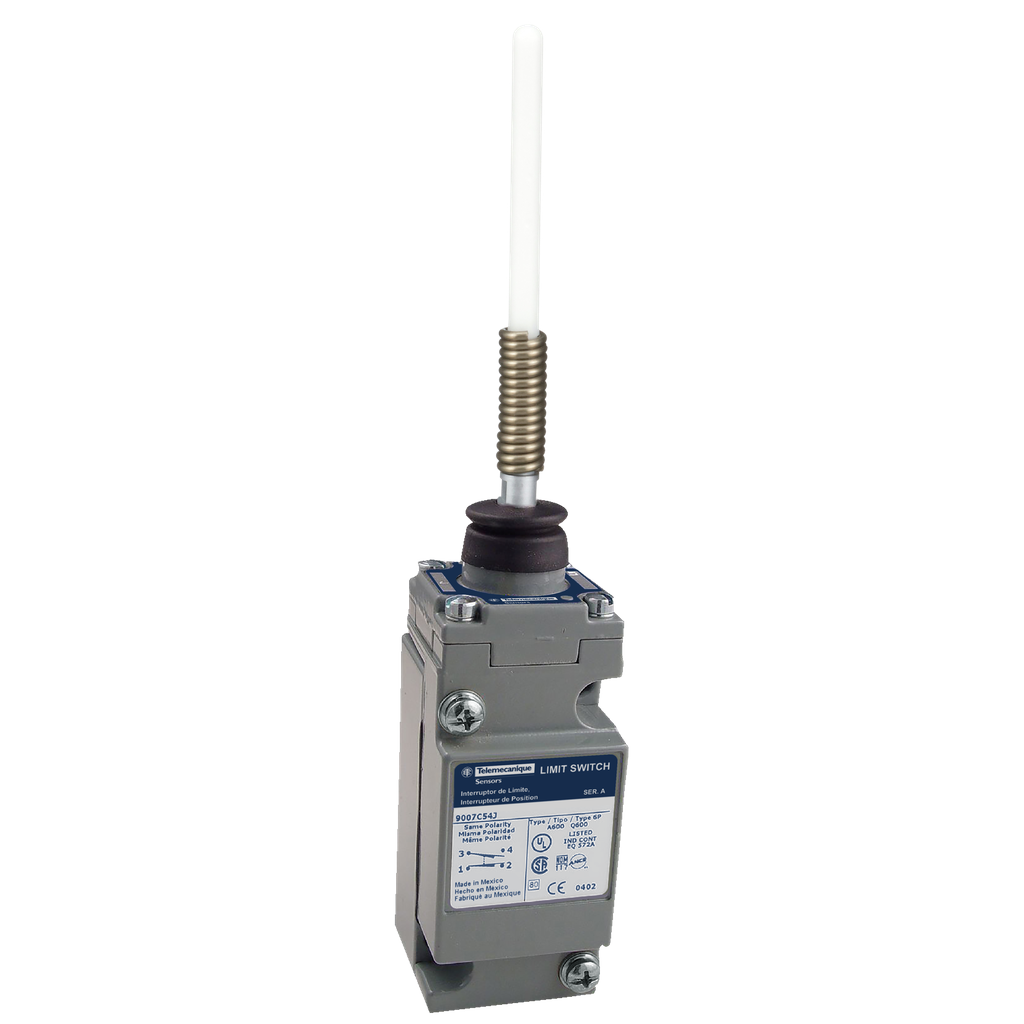 Product image for TES 9007C62J Limit switch, 9007, 600 V 10amp c +options