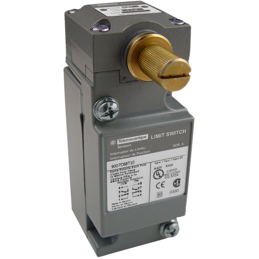 Product image for TES 9007C68T5 Limit switch, 9007, 600 V 10amp c +options