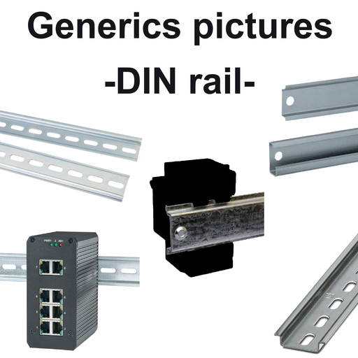 Square D VW3A31852 35 mm Din Rail Mounting Kit Product image for Square D VW3A31852 35 mm Din Rail Mounting Kit