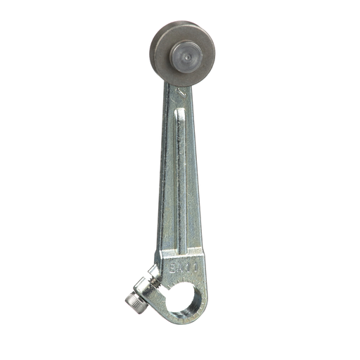 Product image for TES 9007EA11 limit switch lever arm, 9007C, 3 inch long cast zinc lever arm, 0.75 inch diameter roller, 0.25 inch wide roller
