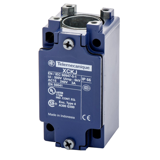 Product image for TES ZCKJ11547 Limit switch body, Limit switches XC Standard, plug in male no/nc 5 pin