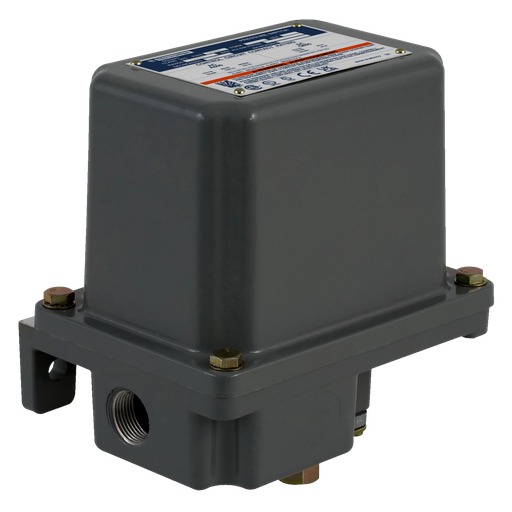 Product image for TES 9012GAR4 Pressure switch, 9012G, adjustable scale, 2 thresholds, 1.5 to 75PSIG