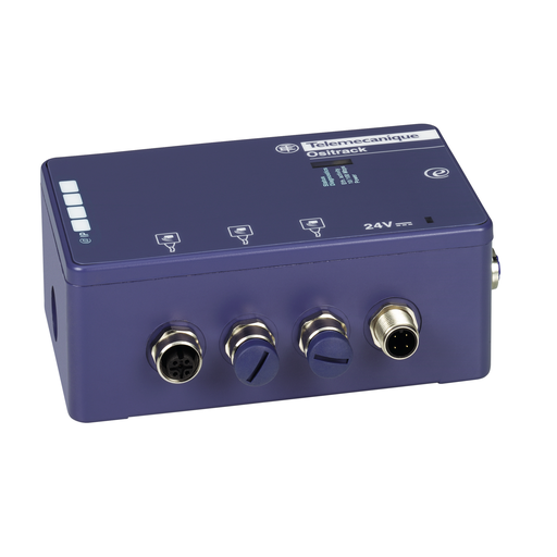 Product image for TES XGSZ33ETH Connection Ethernet box, Radio frequency identification XG, Modbus TCP/IP, 3 channels for XGCS smart antennas