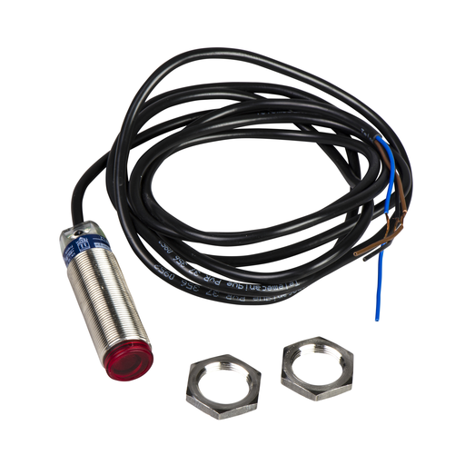 Product image for TES XUBTAPSNL2 Photoelectric sensors XU, XUBT, polarised, Sn 1.4 m, 12...24 VDC, cable 2 m