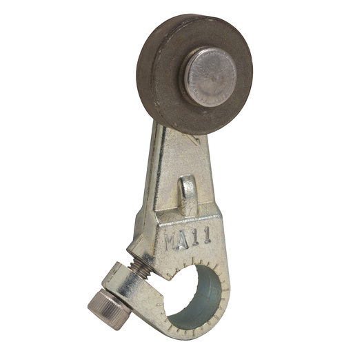 Product image for TES 9007MA1 NEMA limit switch, 9007C, cast zinc standard lever arm, 1.50 inches long, standard roller, 0.625 inch diameter, 0.25 inch wide