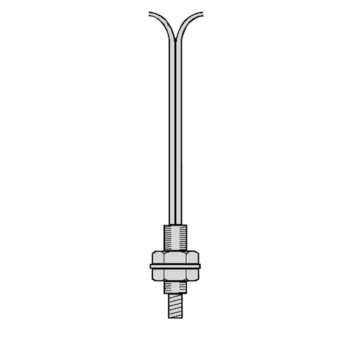 Product image for TES XUFN05323 Photoelectric sensors XU, plastic fibre optic for sensor, diffuse, positioning, standard, 2 m, Sn60mm