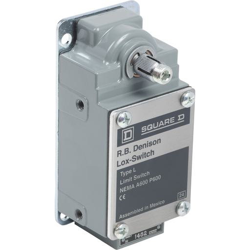 Product image for TES L100WNS2M26 Limit switch, L100/300, 600 V 10amp type l +options