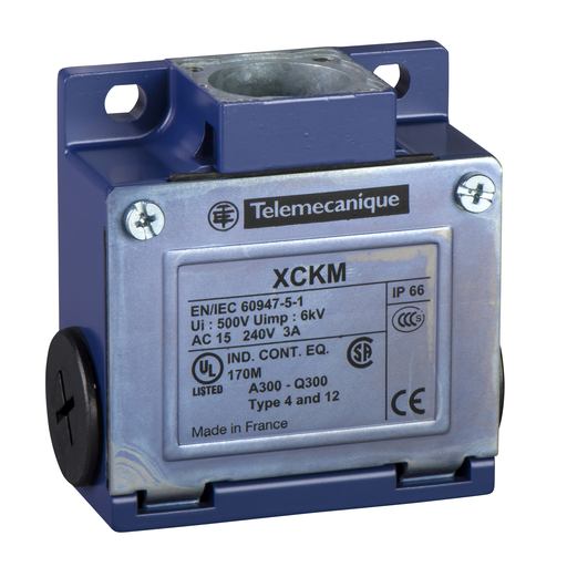 Product image for TES ZCKM7H29 Limit switch body, Limit switches XC Standard, ZCKM, 2NC, slow break, M20