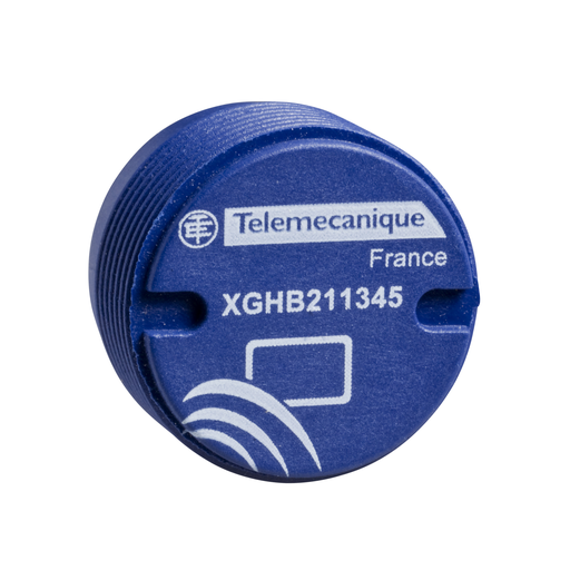 Product image for TES XGHB211345 Electronic tag, Radio frequency identification XG, RFID 13.56 MHz, cylindrical M18, 256 Bytes