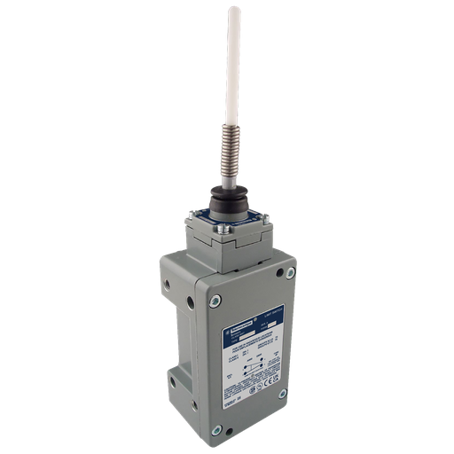 Product image for TES 9007CR53J NEMA limit switch, 9007C, heavy duty, standard, spring return wobble stick, Delrin, 10A, 600V, 1NO/1NC, NEMA 7/9