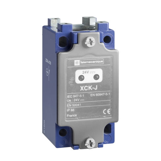 Product image for TES ZCKJ121DS77 Limit switch body, Limit switches XC Standard, with leds & M12 bus connector