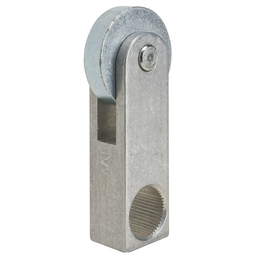 TES AD1 Limit switch lever, L100/300, aluminum, fixed length, center steel roller