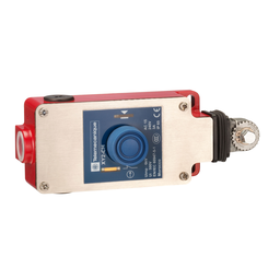TES XY2CH13270H7 Latching emergency stop rope pull switch, TES rope pull switches XY2C, e XY2CH, 2NC, booted pushbutton
