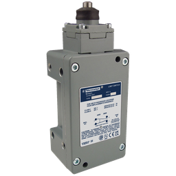 TES 9007CR53E NEMA limit switch, 9007C, heavy duty, standard, steel spring return top plunger, 10A, 600V, 1NO/1NC, NEMA 7/9