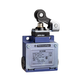 TES XCKM121 Limit switch, Limit switches XC Standard, XCKM, thermoplastic roller lever plunger, 1NC+1 NO, snap, Pg11