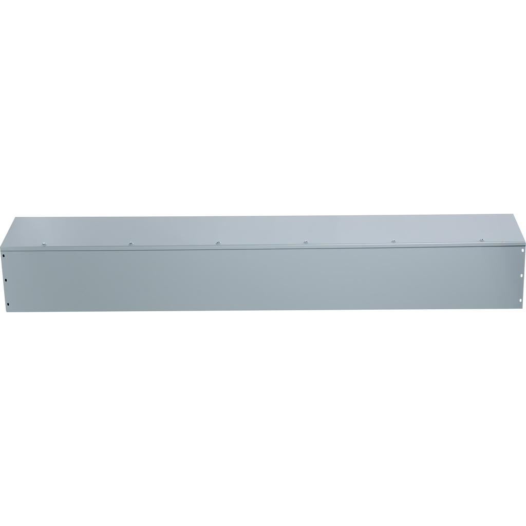 Product image for Square D LDB106 10 x 10 Inch x 6 Foot NEMA 1 14 Gauge Steel Hinged Cover Wireway