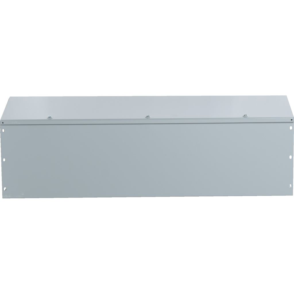 Product image for Square D LDB103 10 x 10 Inch x 3 Foot NEMA 1 14 Gauge Steel Hinged Cover Wireway