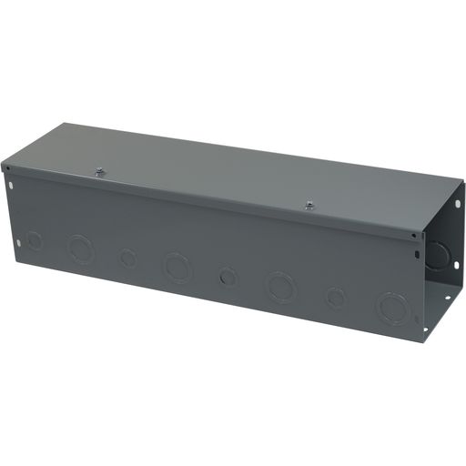 Product image for Square D LDB62KO 6 x 6 Inch x 2 Foot NEMA 1 14 Gauge Steel Hinged Cover Wireway