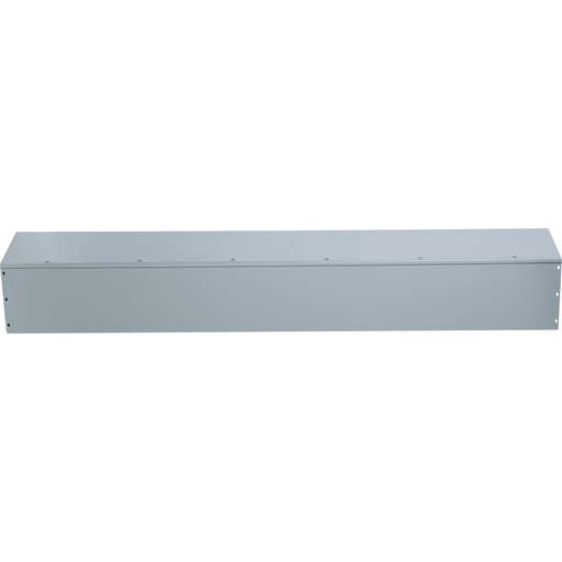 Product image for Square D LDB106 10 x 10 Inch x 6 Foot NEMA 1 14 Gauge Steel Hinged Cover Wireway