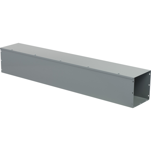 Product image for Square D LDB105 10 x 10 Inch x 5 Foot NEMA 1 14 Gauge Steel Hinged Cover Wireway