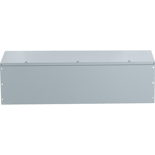 Product image for Square D LDB103 10 x 10 Inch x 3 Foot NEMA 1 14 Gauge Steel Hinged Cover Wireway