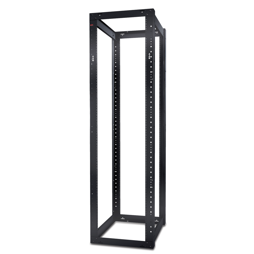 Mayer-DDS-NetShelter 4 Post Open Frame Rack 44U #12-24 Threaded Holes-1
