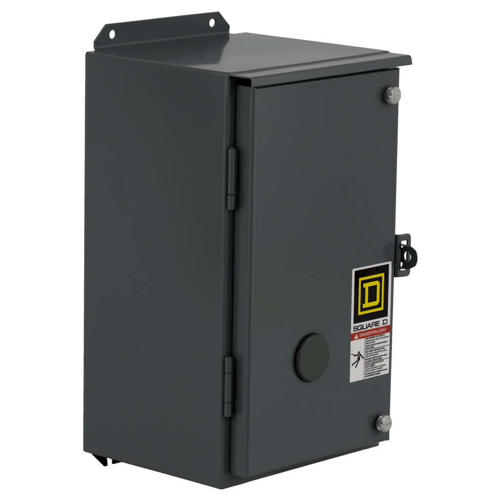 Square D 8903LA40V02 110/120 VAC 30 Amp 4-Pole NEMA 3R/12 Electrically Held Lighting Contactor Product image for Square D 8903LA40V02 110/120 VAC 30 Amp 4-Pole NEMA 3R/12 Electrically Held Lighting Contactor