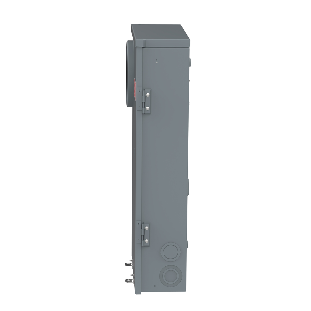 Mayer-DDS-Meter main, Homeline, CSED, ringless, underground, 4 space, 8 circuit, 150A, surface, solar ready, no bypass-3