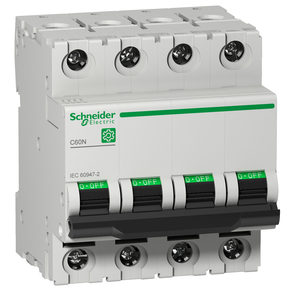 Mayer-DDS-Miniature circuit breaker (MCB), Multi9 C60N, 4P, 10A, C curve, 10kA (IEC/EN 60947-2)-1