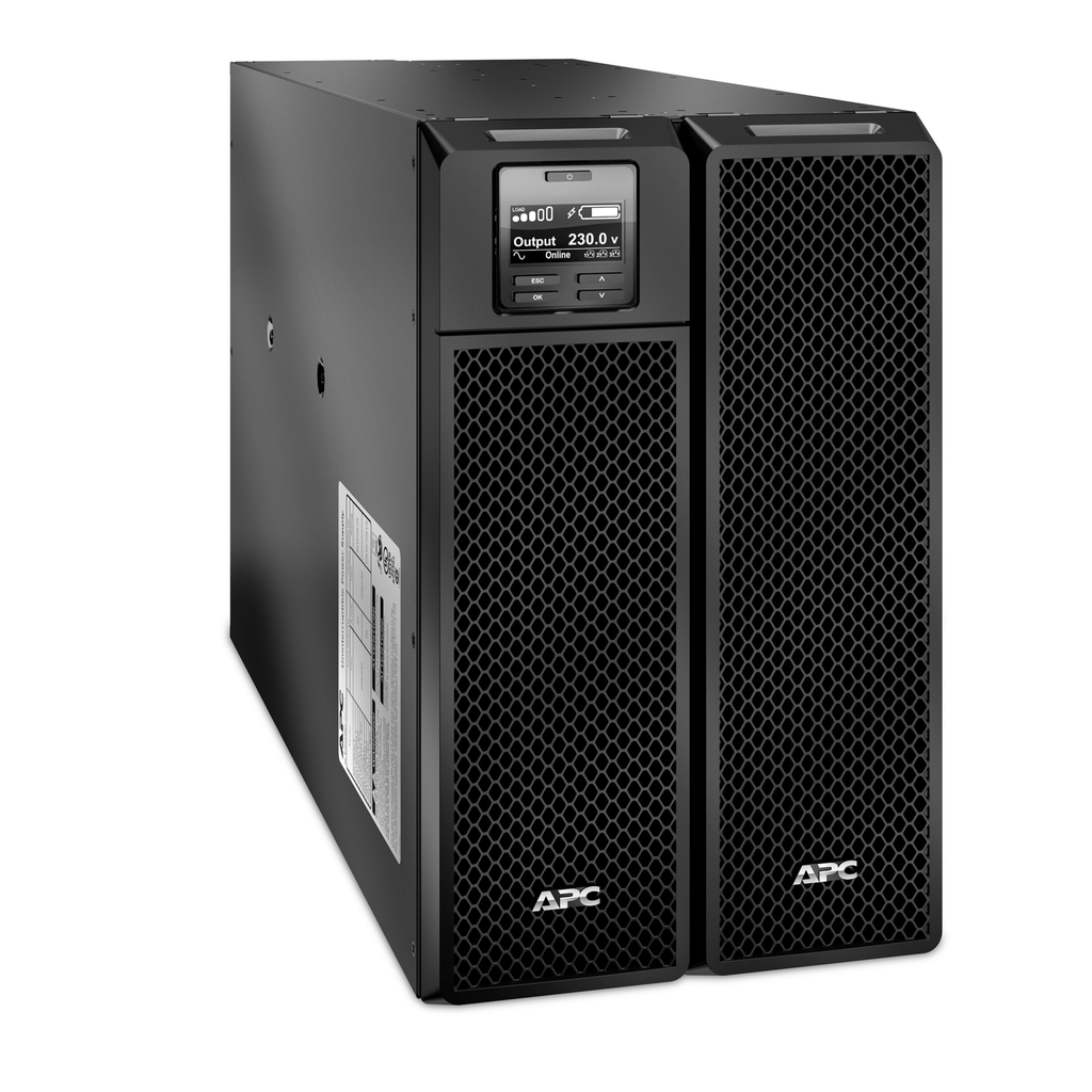 Mayer-DDS-APC Smart-UPS On-Line, 10kVA/10kW, Tower, 230V/400V, 6x C13+4x C19 IEC outlets, Network Card+SmartSlot, Extended runtime, W/O rail kit-1