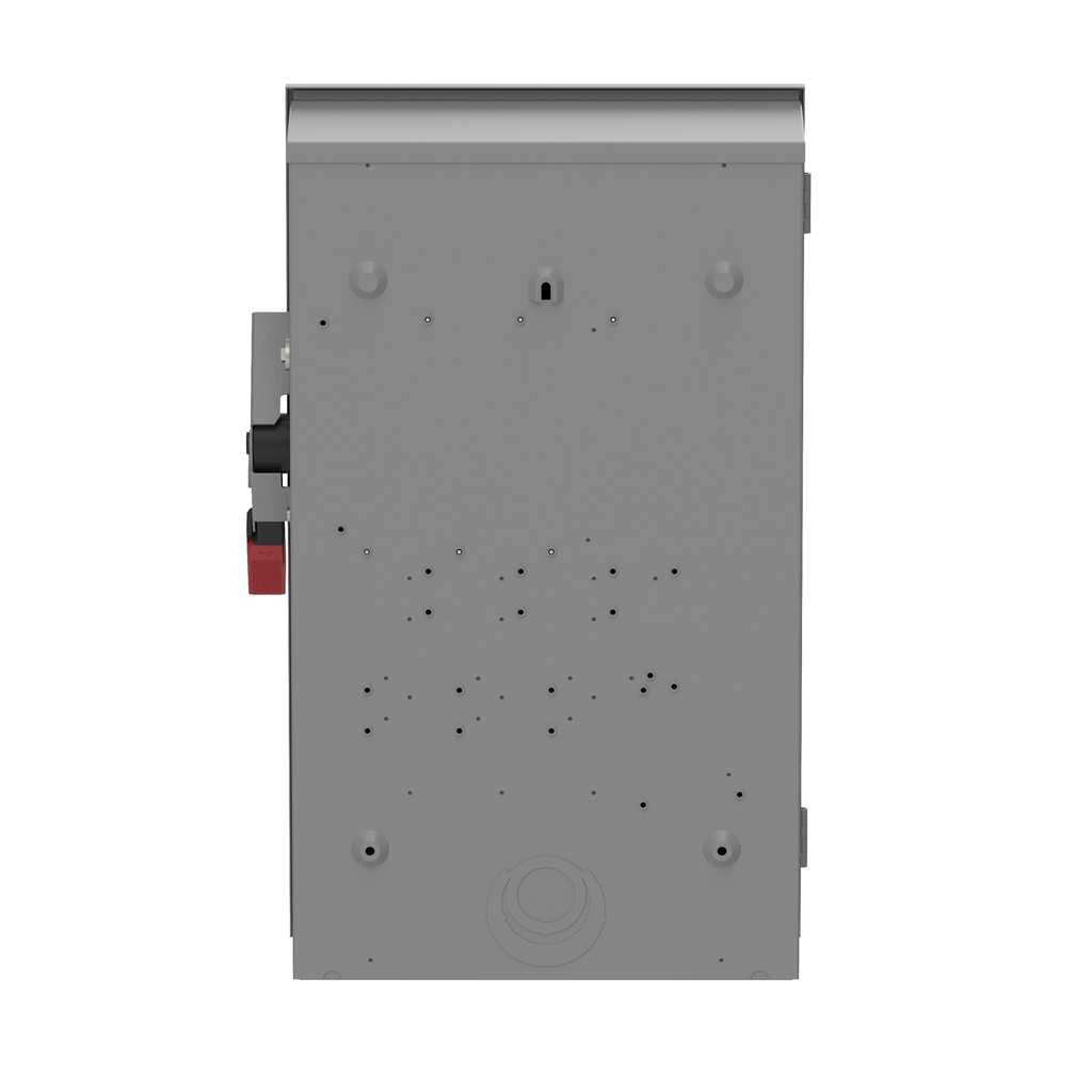 Safety switch, heavy duty, fused, viewing window, Type 3R, 600V, 200A