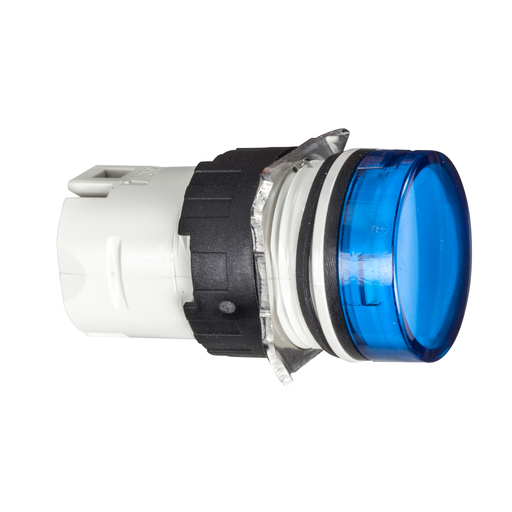 Mayer-DDS-Head for pilot light, Harmony XB6, blue Ø 16 integral LED-1