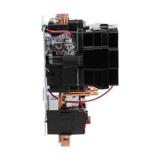 Mayer-DDS-NEMA motor starter, Type S, nonreversing, Size 3, 90A, 50HP at 460VAC, up to 100kA SCCR, 3 phase, 3 pole, Motor Logic, 120VAC coil, open-2