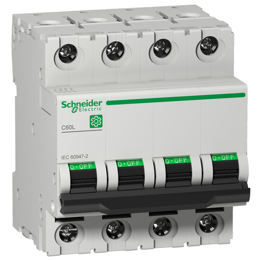 Mayer-DDS-Miniature circuit breaker (MCB), Multi9 C60L, 4P, 1A, C curve, 25kA (IEC/EN 60947-2)-1