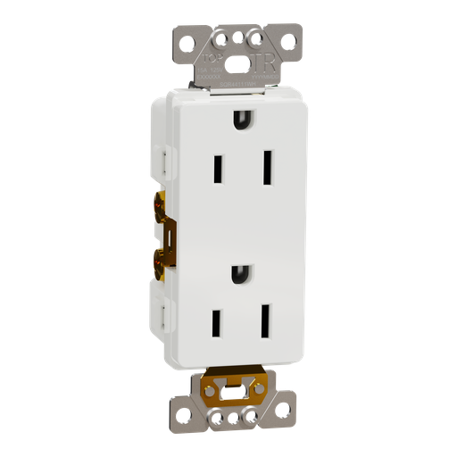 Product image for SQD SQR44111WH Socket-outlet, X Ser