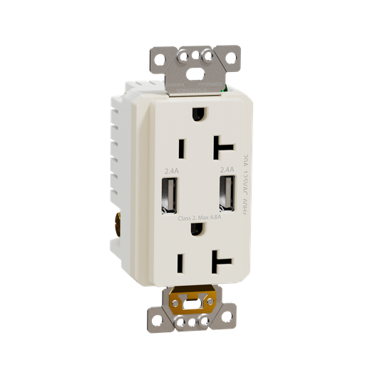 Product image for SQD SQR55241LA USB charger + socket