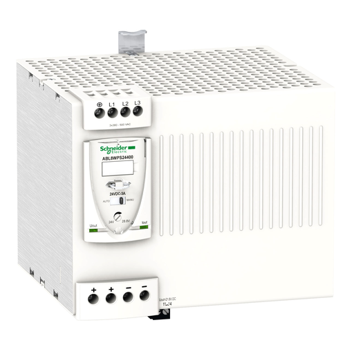 Product image for Square D ABL8WPS24400 POWER SUPPLY 24V 40A