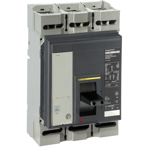 Mayer-DDS-Circuit breaker, PowerPacT P, 800A, 2 pole, 600VAC, 18kA, lugs, ET1.0l, 80%-1