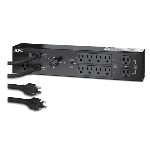 Mayer-DDS-APC SERVICE BYPASS PDU, 120V 20AMP W/ (6) NEMA 5-15R AND (2) 5-20R-1