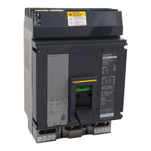 Mayer-DDS-Circuit breaker, PowerPacT P, 800A, 3 pole, 600VAC, 18kA, busbar, ET1.0l, 80%-1