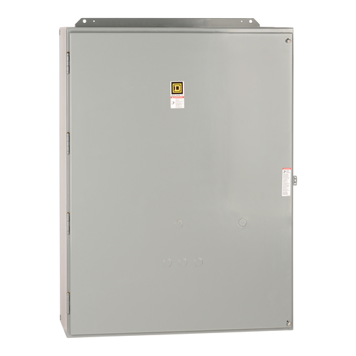 Mayer-DDS-NEMA Contactor, Type S, reversing, horizontal, Size 5, 270A, 200 HP at 575 VAC, 3 phase, up to 100 kA, 3 pole, 240 VAC coil, NEMA 1-1