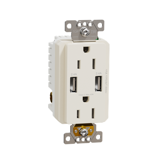 Product image for SQD SQR55141LA USB charger + socket