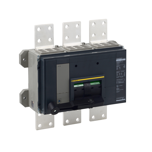Mayer-DDS-Circuit breaker, PowerPacT R, 1600A, 3 pole, 600VAC, 50kA, busbar, ET 1.0I, 80%-1