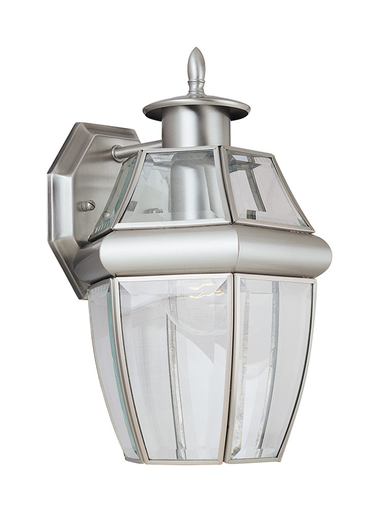 Product image for Lancaster 1 Light Wall Lantern - Antique Brushed Nickel