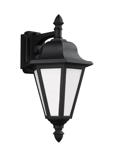 Product image for Brentwood 1 Light LED Medium Down Wall Lantern - Black