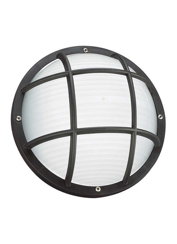 Product image for Bayside 1 Light Wall/Ceiling Mount - Black