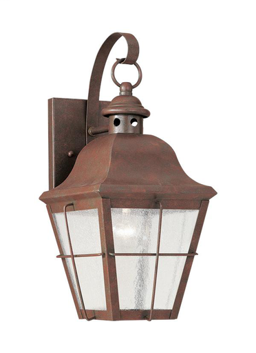 Product image for Chatham 1 Light Wall Lantern - Weathered Copper