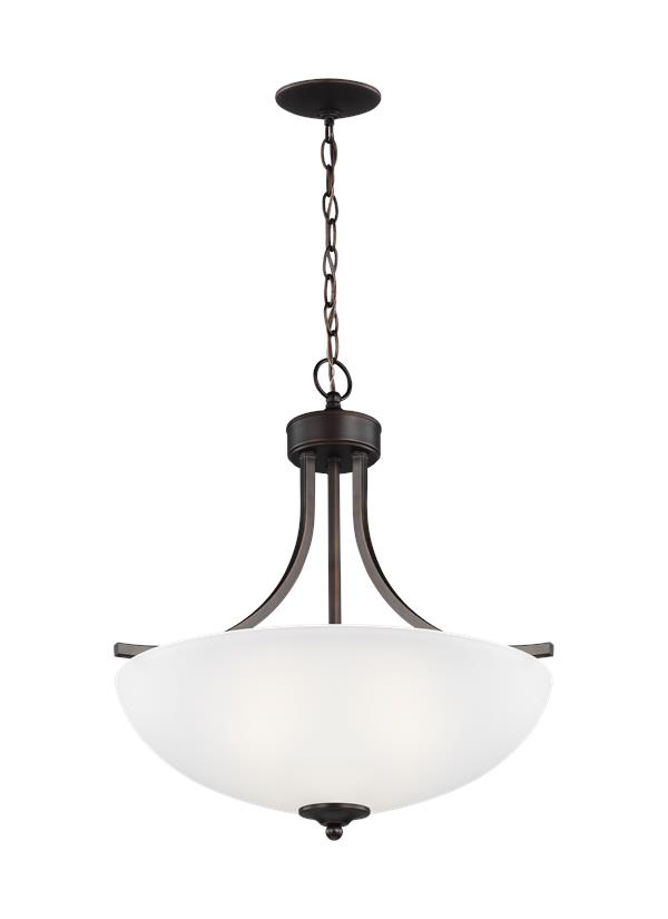 Product image for Geary 3 Light Medium Pendant - Burnt Sienna