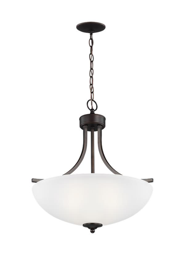 Product image for Geary 3 Light Medium Pendant - Burnt Sienna